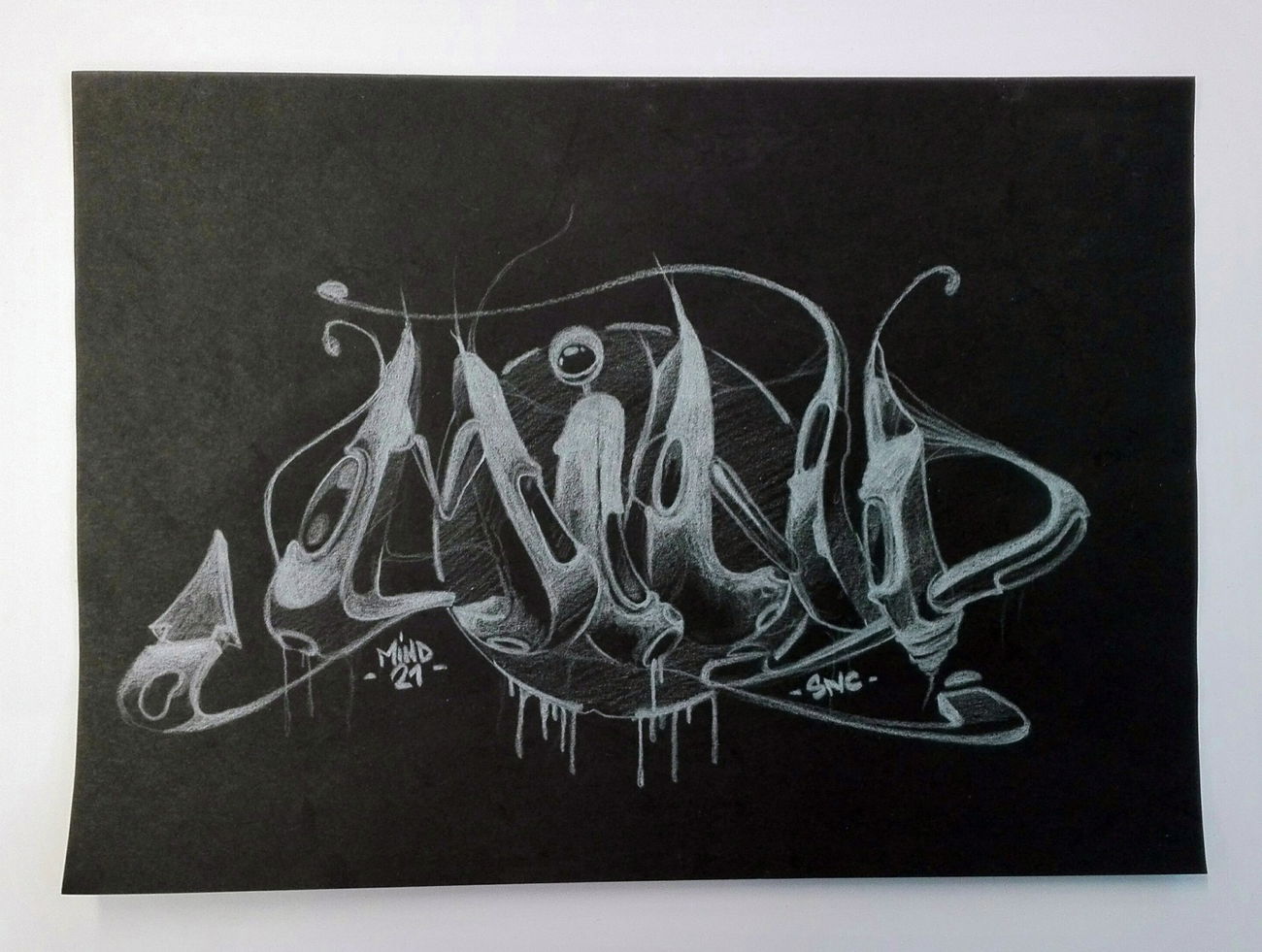 Graffiti Sketch - Photo by Mind21 (2017)
