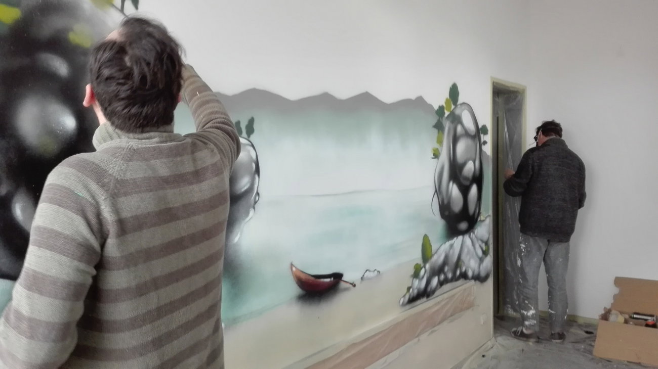 Graffiti Wall - Photo by Mind21 - mind21snc, mind21, snc (2017)