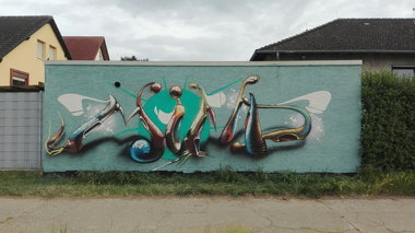 Graffiti Wall - Photo by Mind21 - mind21snc (2017)