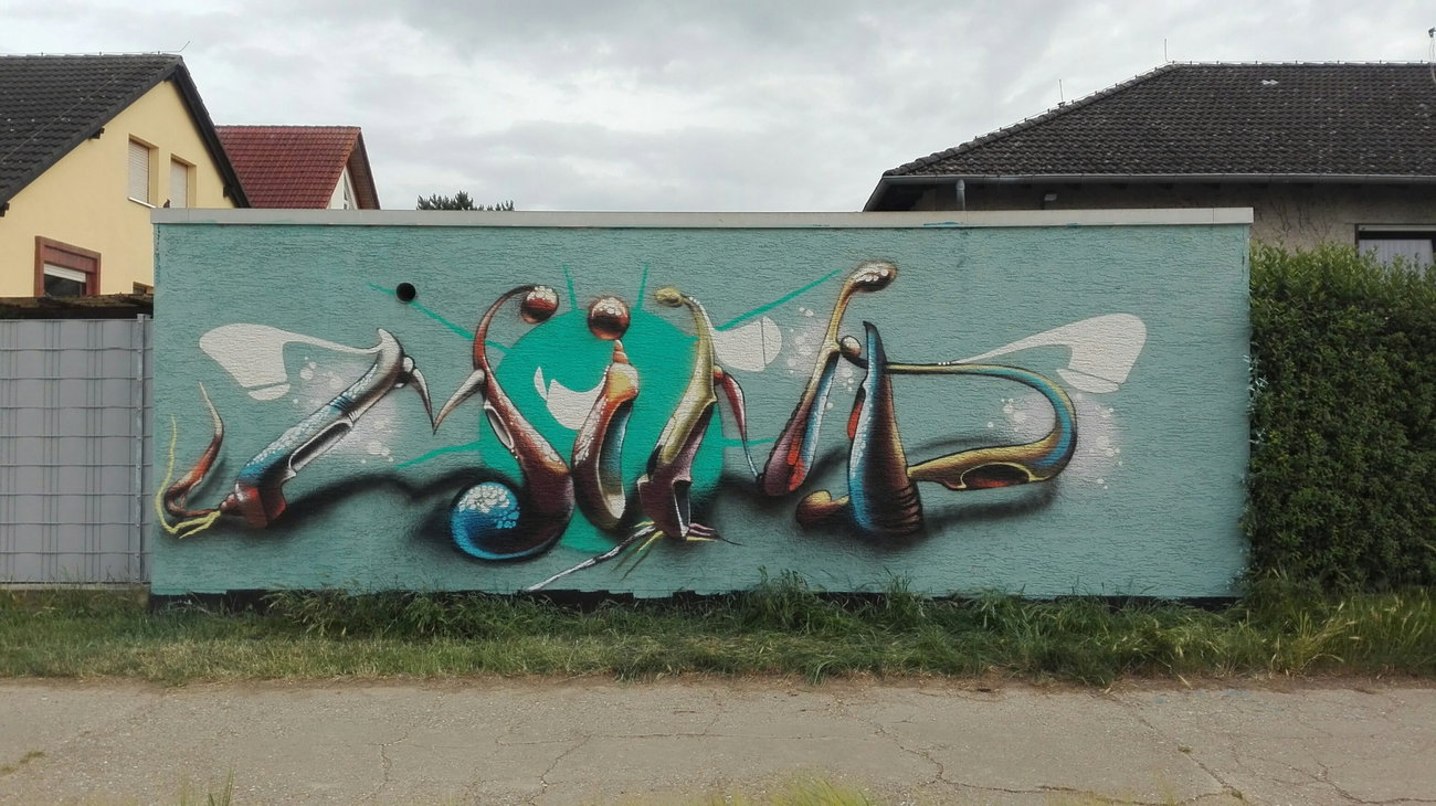 Graffiti Wall - Photo by Mind21 - mind21snc (2017)