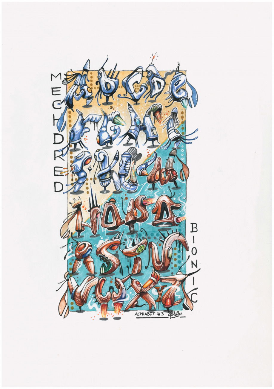 Graffiti Sketch - Photo by Mind21 (2020)