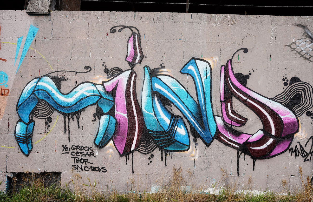 Graffiti Wall - Photo by Mind21