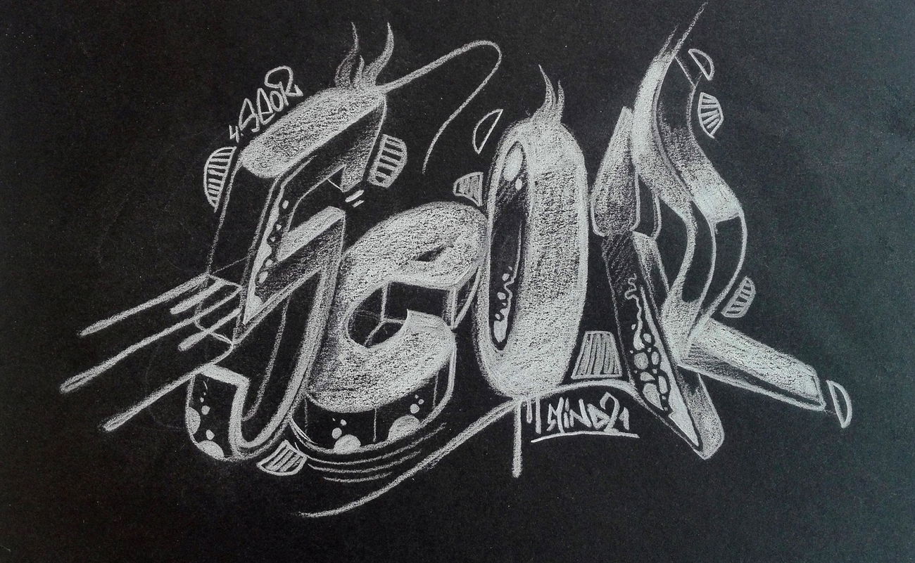 Graffiti Sketch - Photo by Mind21 - mind21, snc, odk