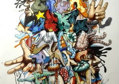 Graffiti Sketch - Photo by Mind21 (2018)