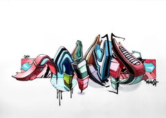 Graffiti Sketch - Photo by Mind21 (2021)