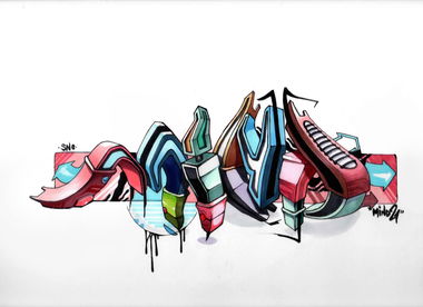 Graffiti Sketch - Photo by Mind21 (2021)