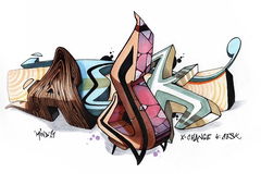Graffiti Sketch - Photo by Mind21 (2021)