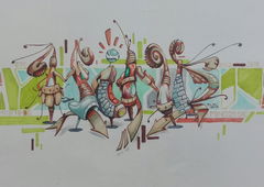 Graffiti Sketch - Photo by Mind21 - mind21 (2018)