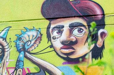 Graffiti Wall - Photo by Mind21 (2018)