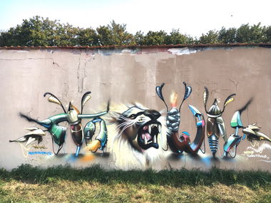 Graffiti Wall - Photo by Mind21 - mind21, sec (2020)