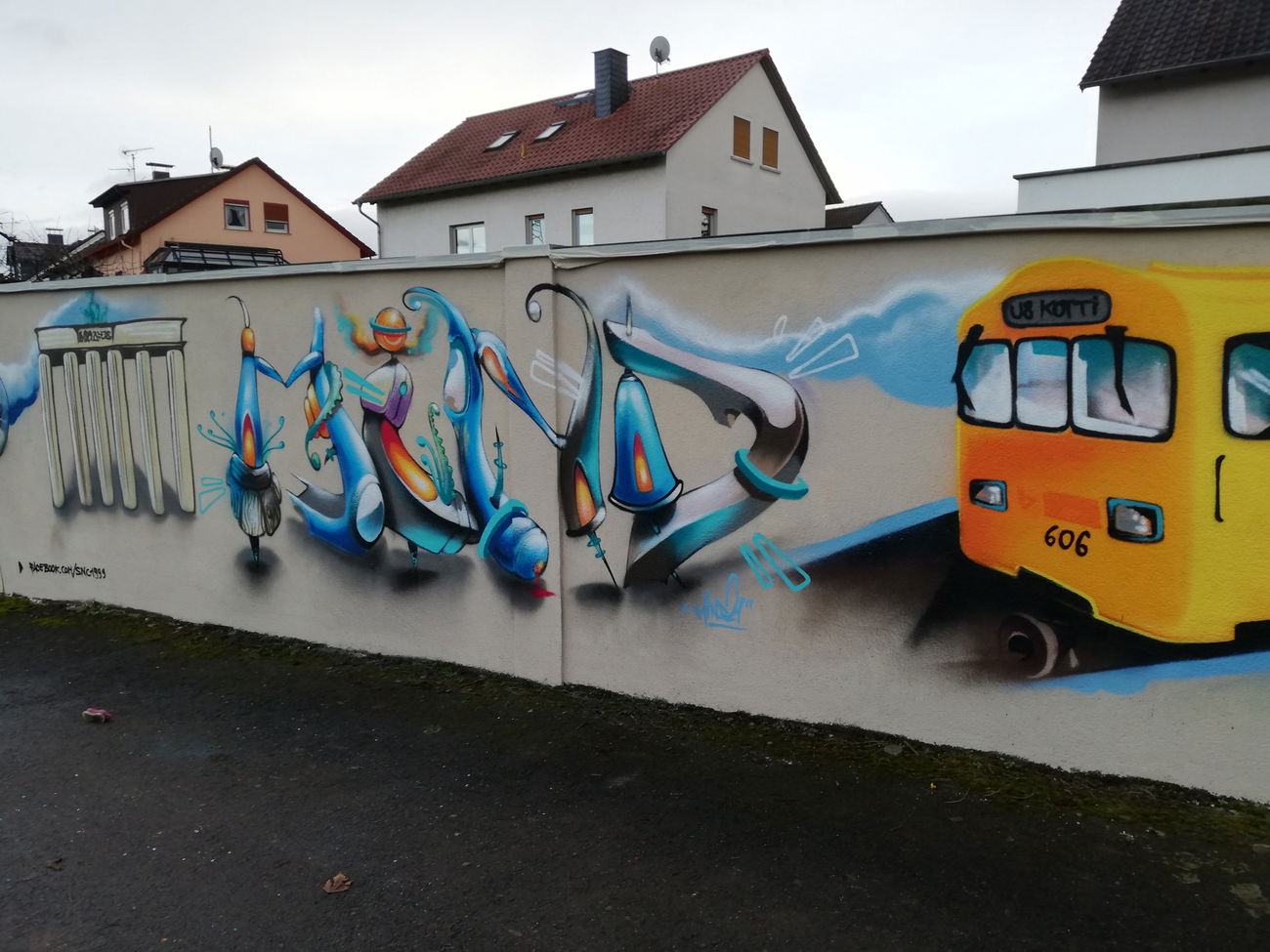 Graffiti Wall - Photo by Mind21 (2020)