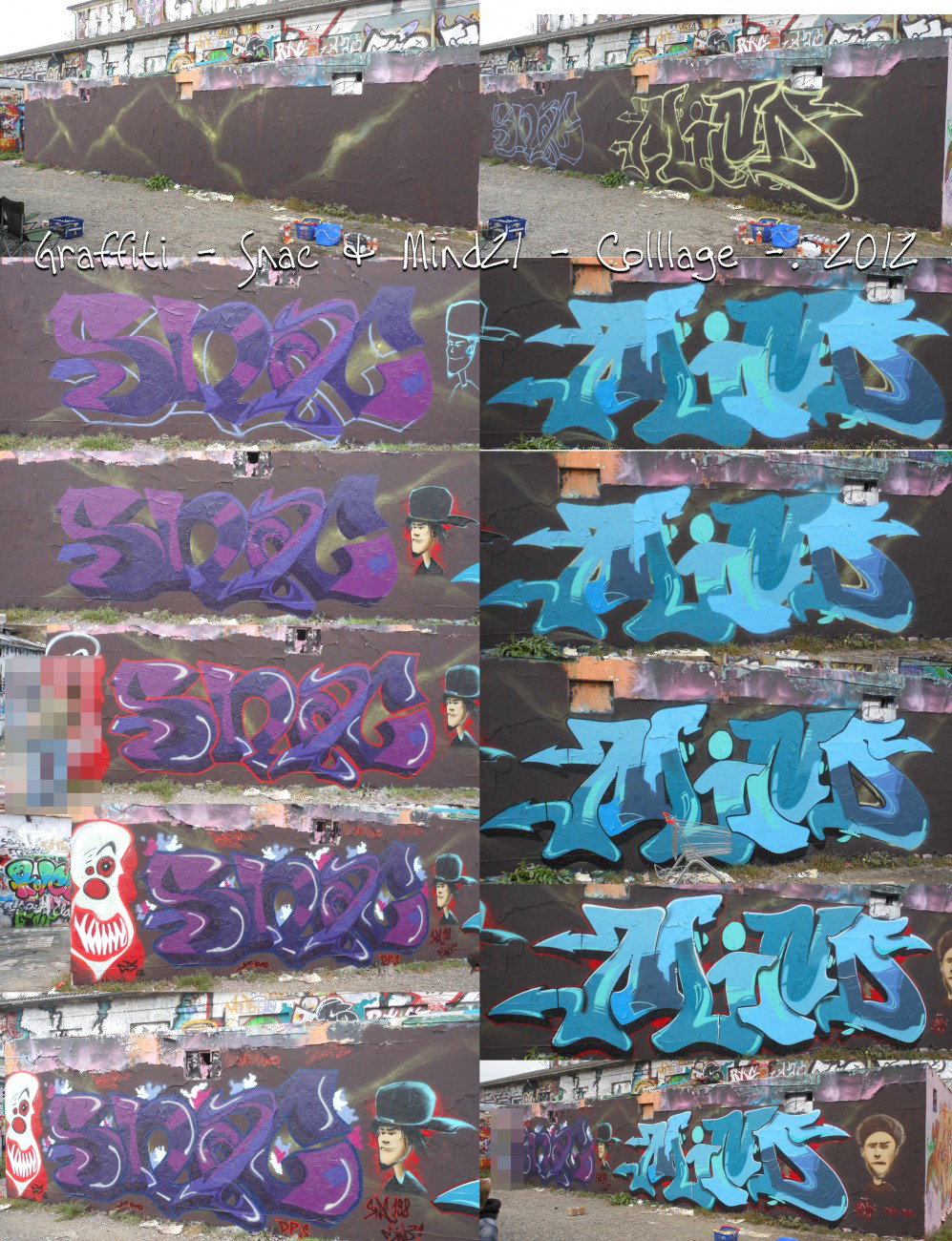 Graffiti Wall - Photo by Mind21 - mind21, odk, odk (2014)