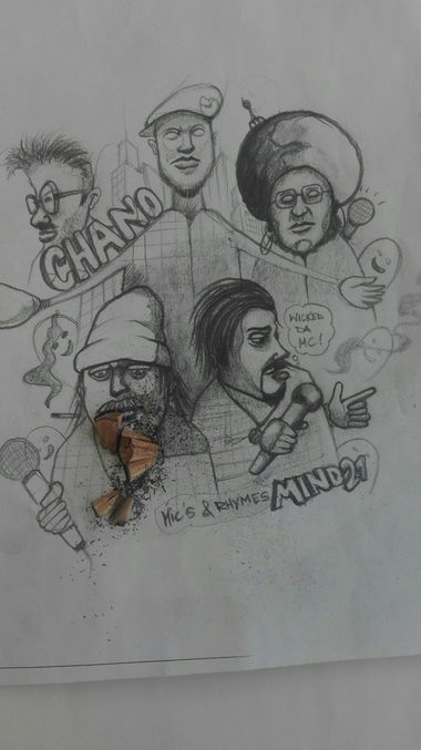 Graffiti Sketch - Photo by Mind21 - mind21, snc, odk