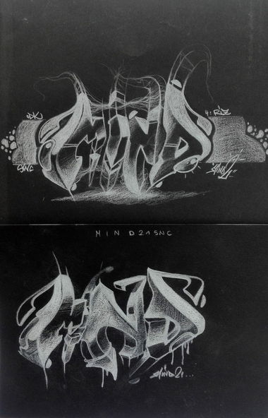 Graffiti Sketch - Photo by Mind21 - mind21, snc, odk (2017)