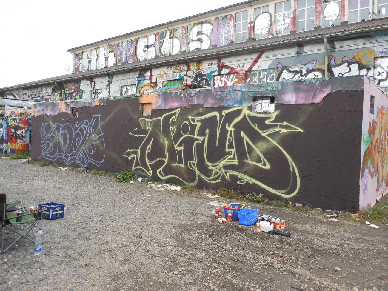 Graffiti Wall - Photo by Mind21 - mind21, odk, odk (2014)