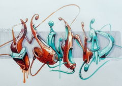 Graffiti Sketch - Photo by Mind21 - mind21, snc, odk (2017)