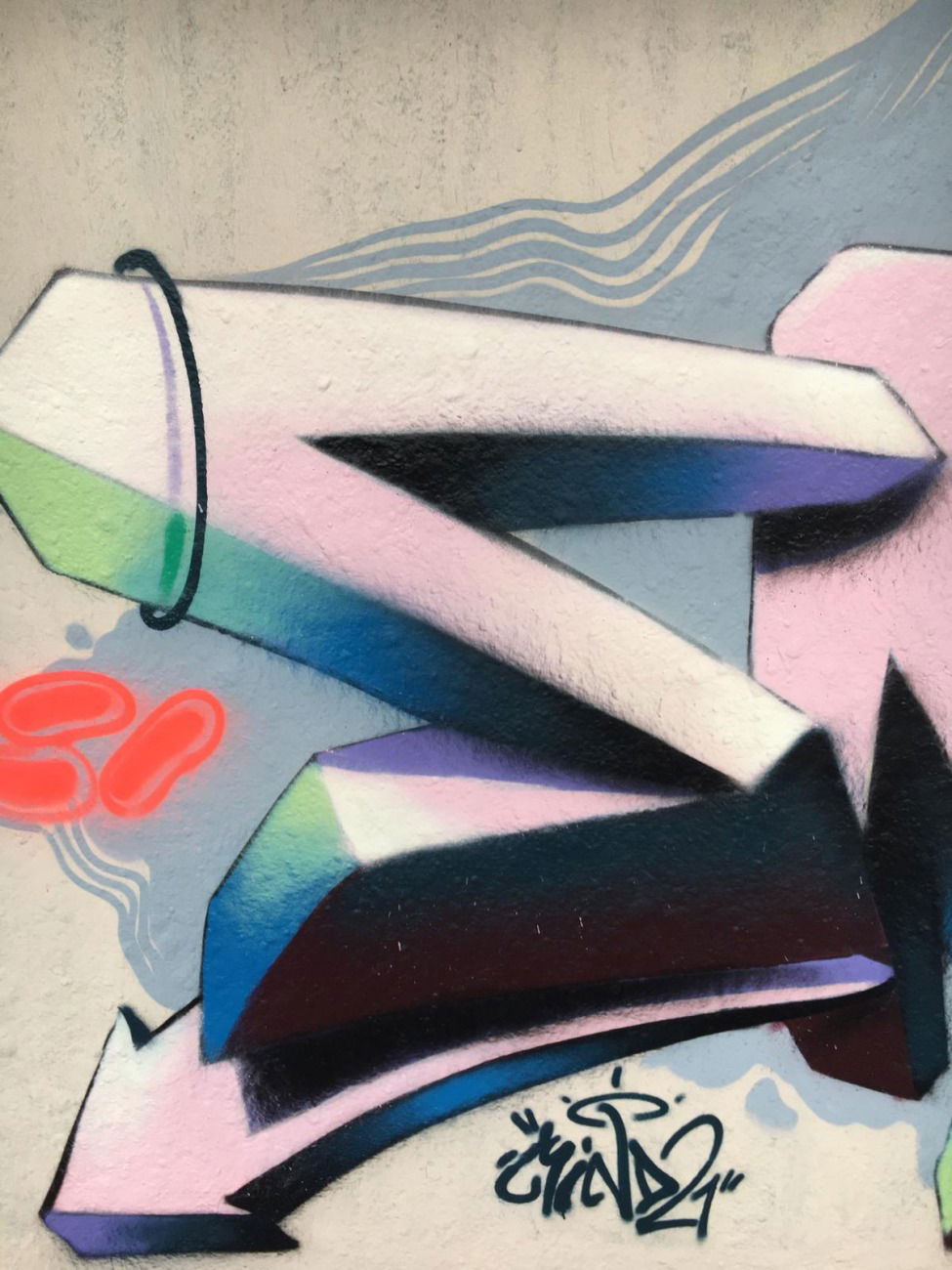 Graffiti Wall - Photo by Mind21 - mind21, snc, odk (2021)