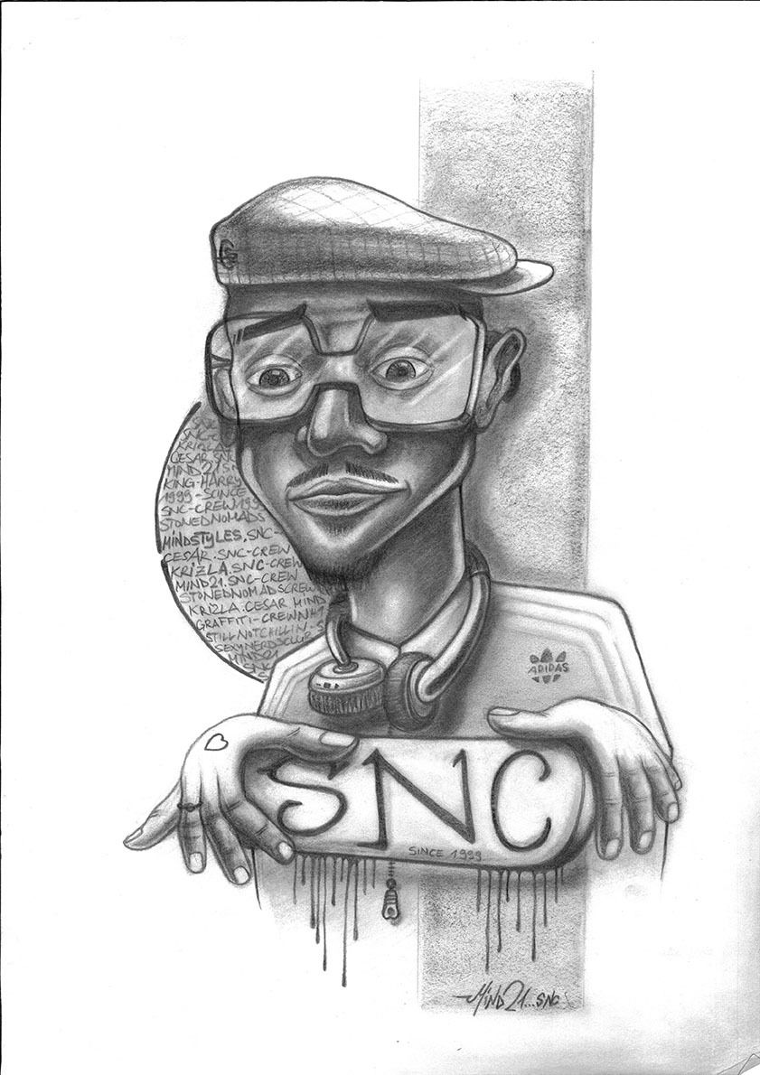 Graffiti Sketch - Photo by Mind21 - mind21, odk, mindstyles (2016)