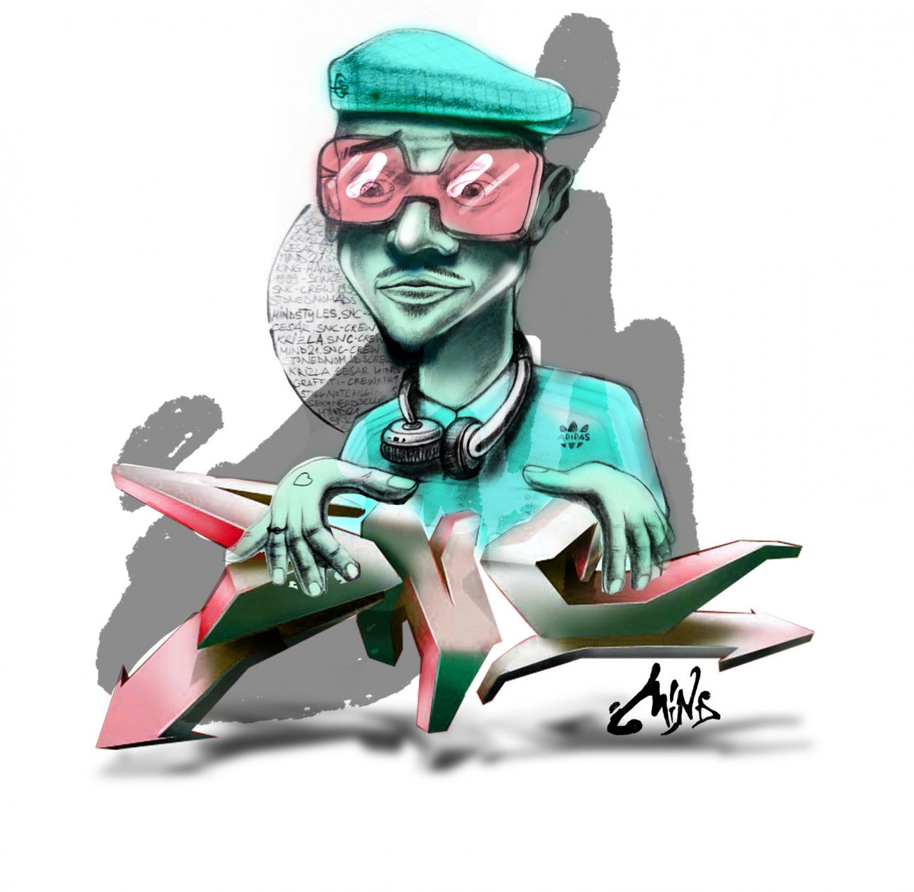 Graffiti Sketch - Photo by Mind21 (2021)