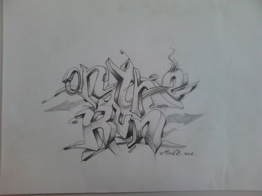 Graffiti Sketch - Photo by Mind21 - mind21, mindstyles, mind (2016)