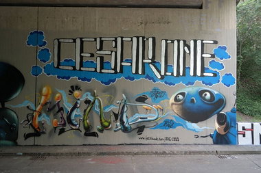 Graffiti Wall - Photo by Mind21 - snc, crew, mind21 (2017)