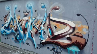 Graffiti Wall - Photo by Mind21 - mind21, snc, odk (2018)