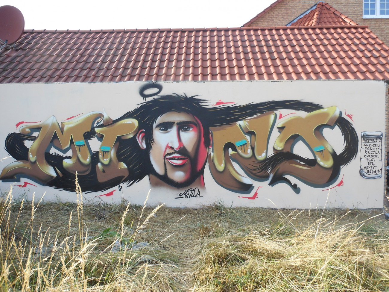 Graffiti Wall - Photo by Mind21