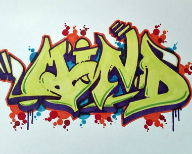 Graffiti Sketch - Photo by Mind21 - mind21 (2017)