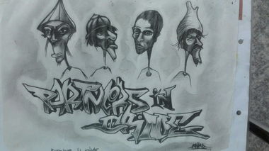 Graffiti Sketch - Photo by Mind21 (2000)