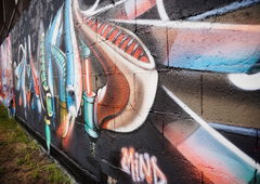 Graffiti Wall - Photo by Mind21