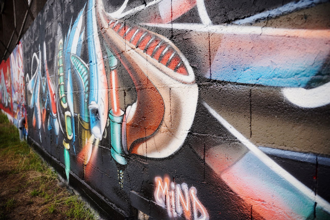 Graffiti Wall - Photo by Mind21