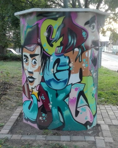 Graffiti Wall - Photo by Mind21 (2019)