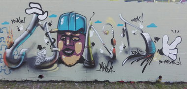 Graffiti Wall - Photo by Mind21 - mind21 (2017)