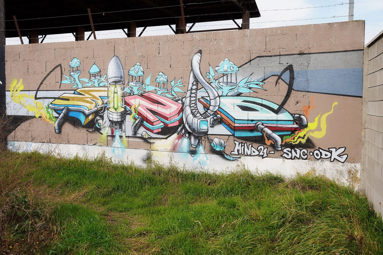 Graffiti Wall - Photo by Mind21