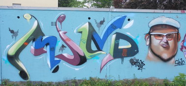 Graffiti Wall in Main-Taunus-Kreis - Photo by Mind21 - mind21 (2015)