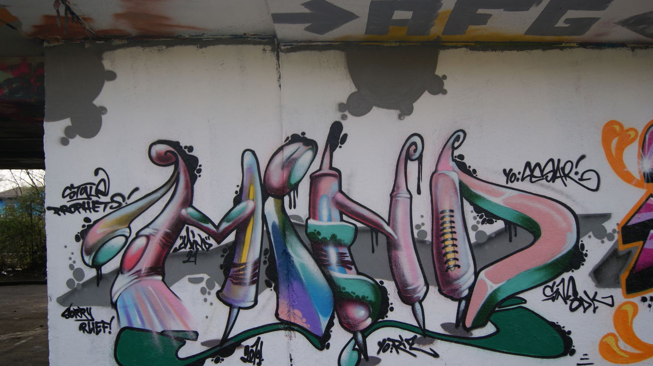 Graffiti Wall - Photo by Mind21 (2019)