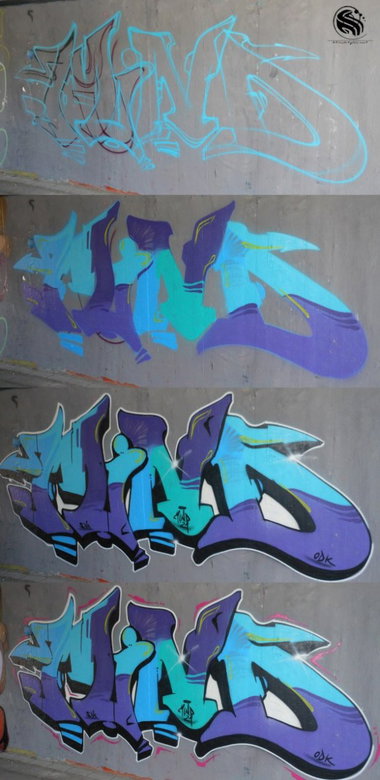 Graffiti Wall - Photo by Mind21