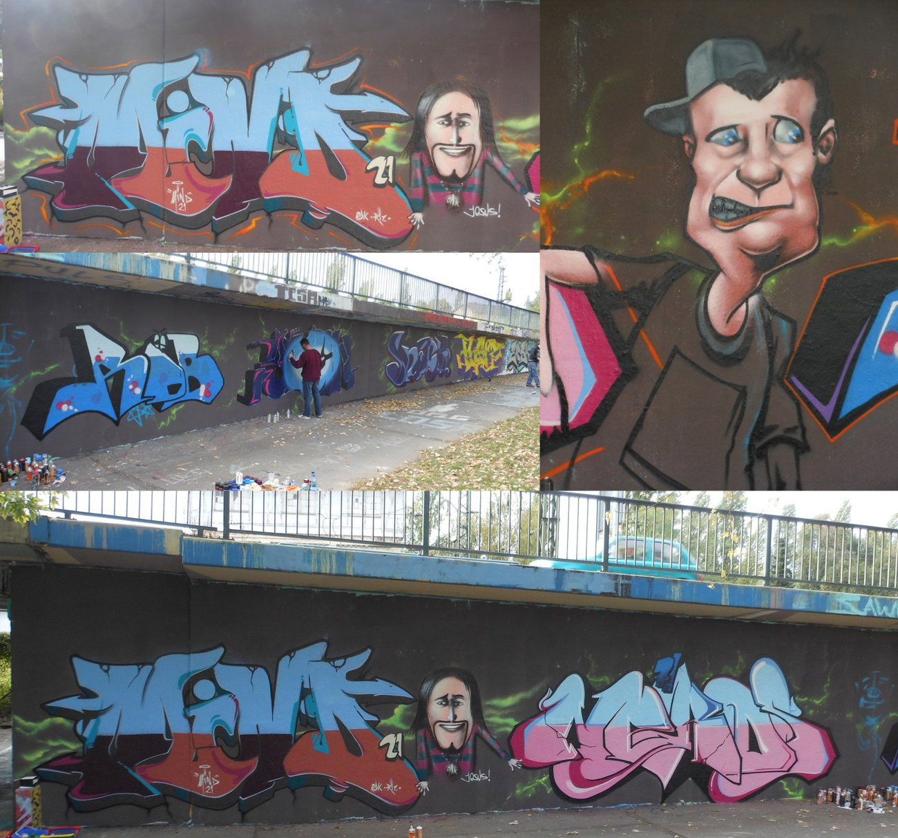 Graffiti Wall - Photo by Mind21 - mind21, odk, odk (2014)