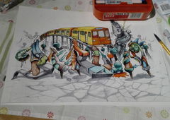 Graffiti Wall - Photo by Mind21