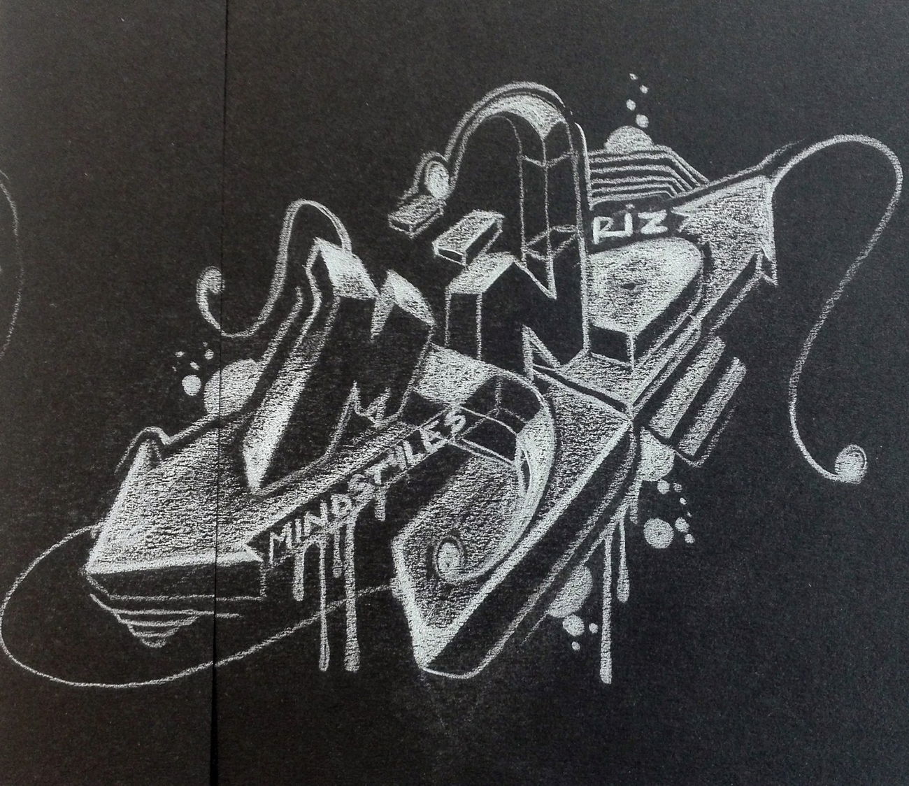 Graffiti Sketch - Photo by Mind21 - mind21, snc, odk