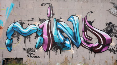 Graffiti Wall - Photo by Mind21