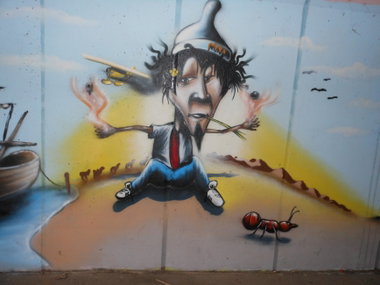 Graffiti Wall - Photo by Mind21 - mind21 (2014)