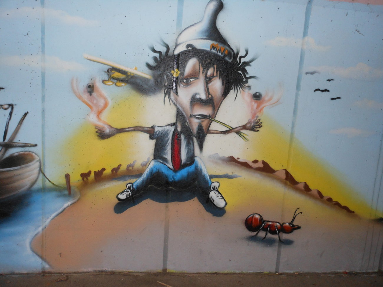 Graffiti Wall - Photo by Mind21 - mind21 (2014)