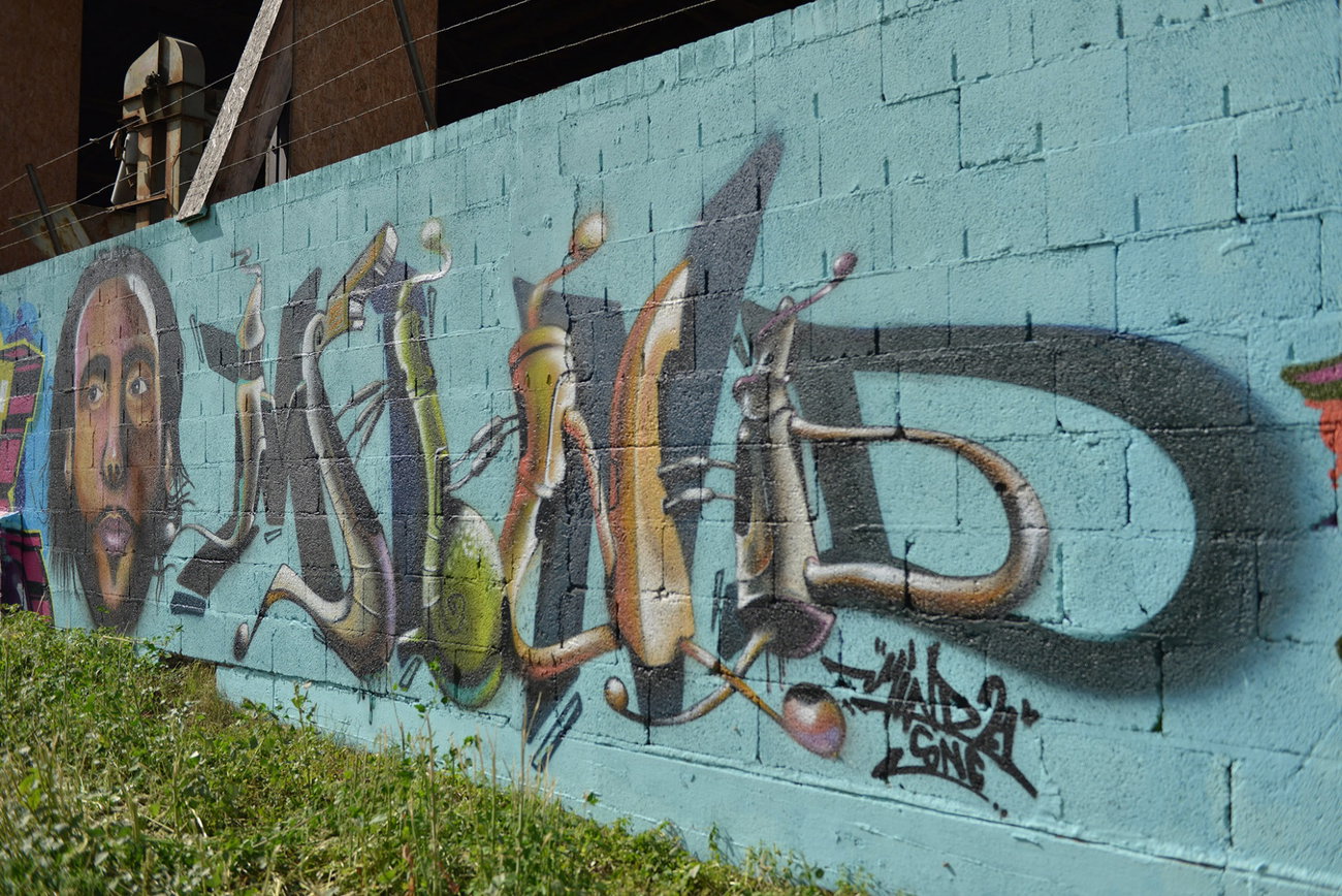 Graffiti Wall - Photo by Mind21 - MIND21, odk, odk (2016)