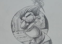 Graffiti Sketch - Photo by Mind21 - mind21, snc, Ode (2018)