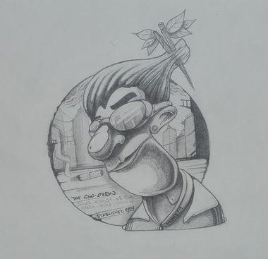 Graffiti Sketch - Photo by Mind21 - mind21, snc, Ode (2018)