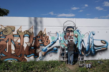 Graffiti Wall - Photo by Mind21 - mind21 (2017)