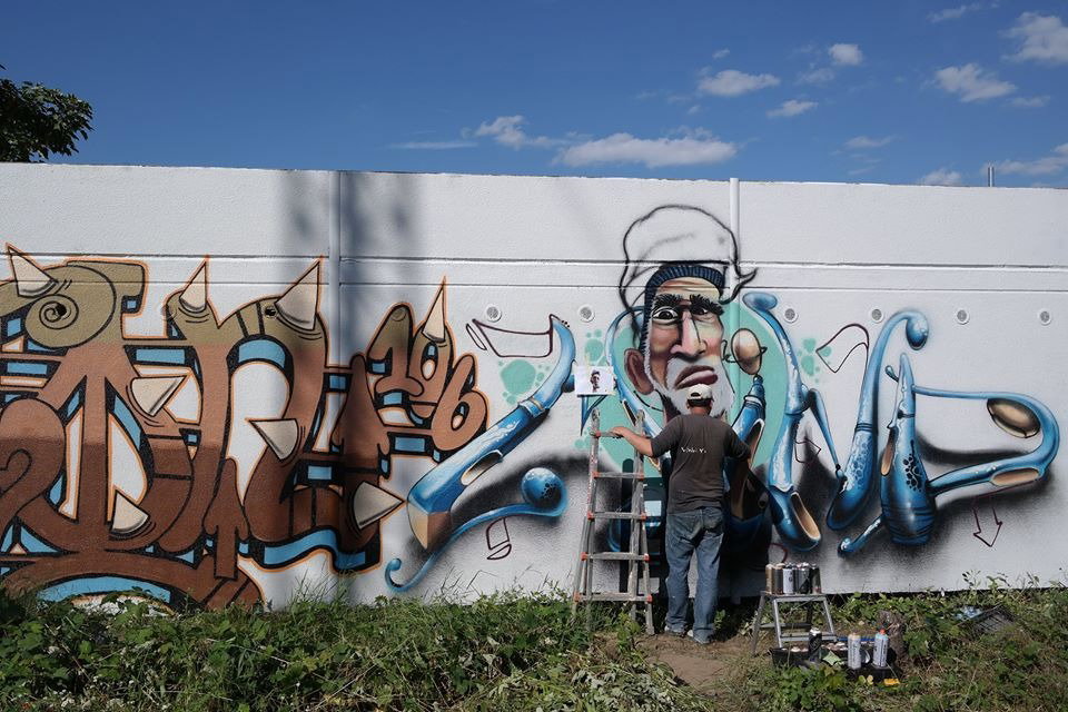 Graffiti Wall - Photo by Mind21 - mind21 (2017)