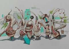 Graffiti Sketch - Photo by Mind21 (2018)