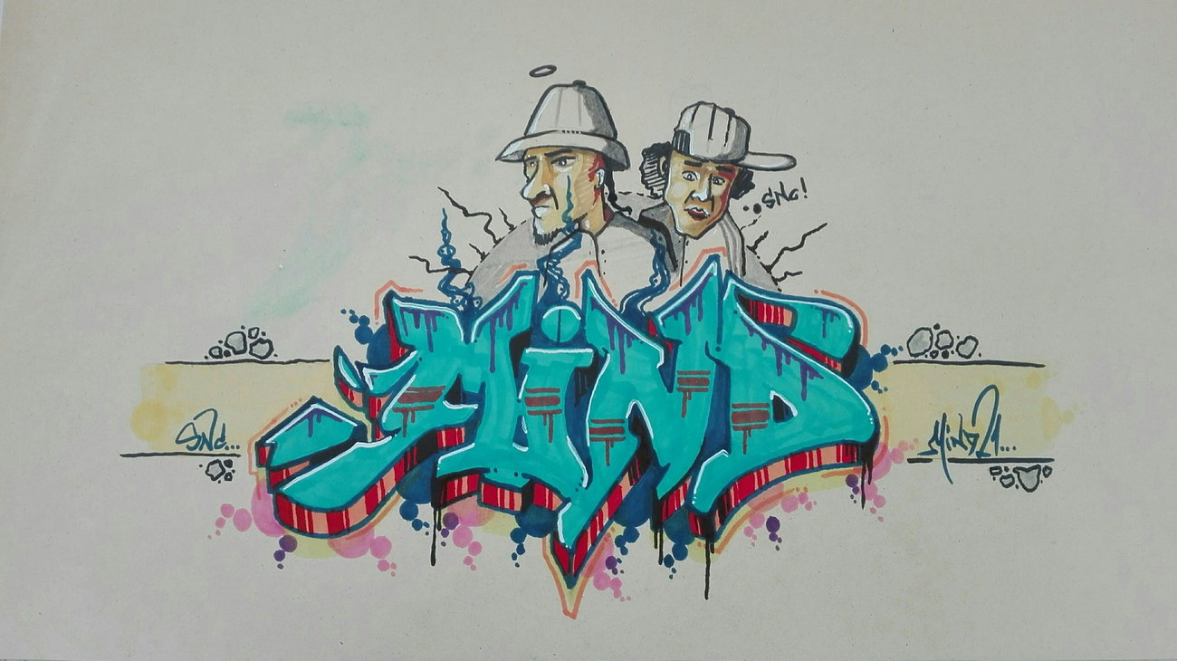 Graffiti Wall - Photo by Mind21 - mind21snc, mind21, snccrew (2017)